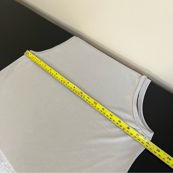 Lush Sleeveless Light Grey Casual Dress - Picture 9 of 12